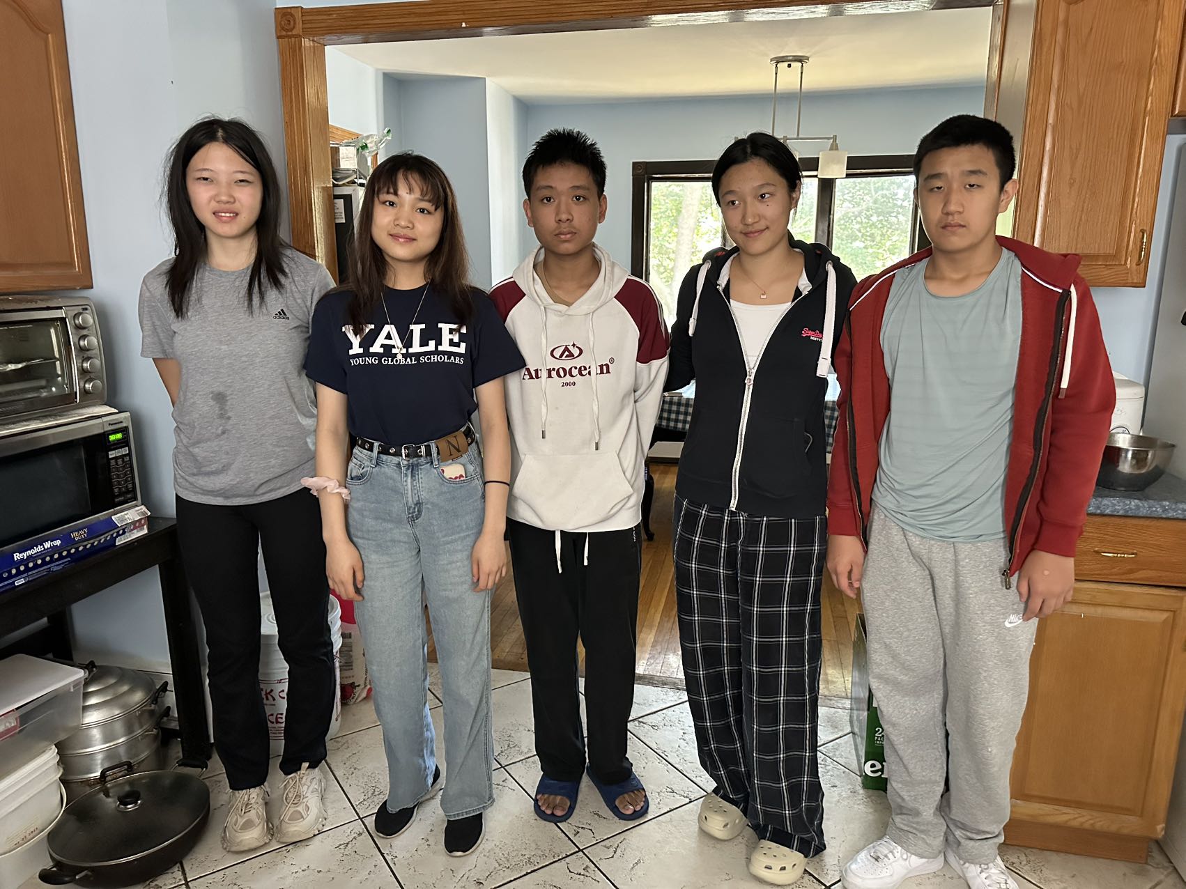 A group standing together during a Student Corps · Bridge visit
